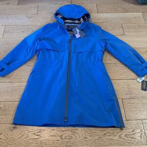 Pendleton Bright Blue Hooded Rain Jacket
